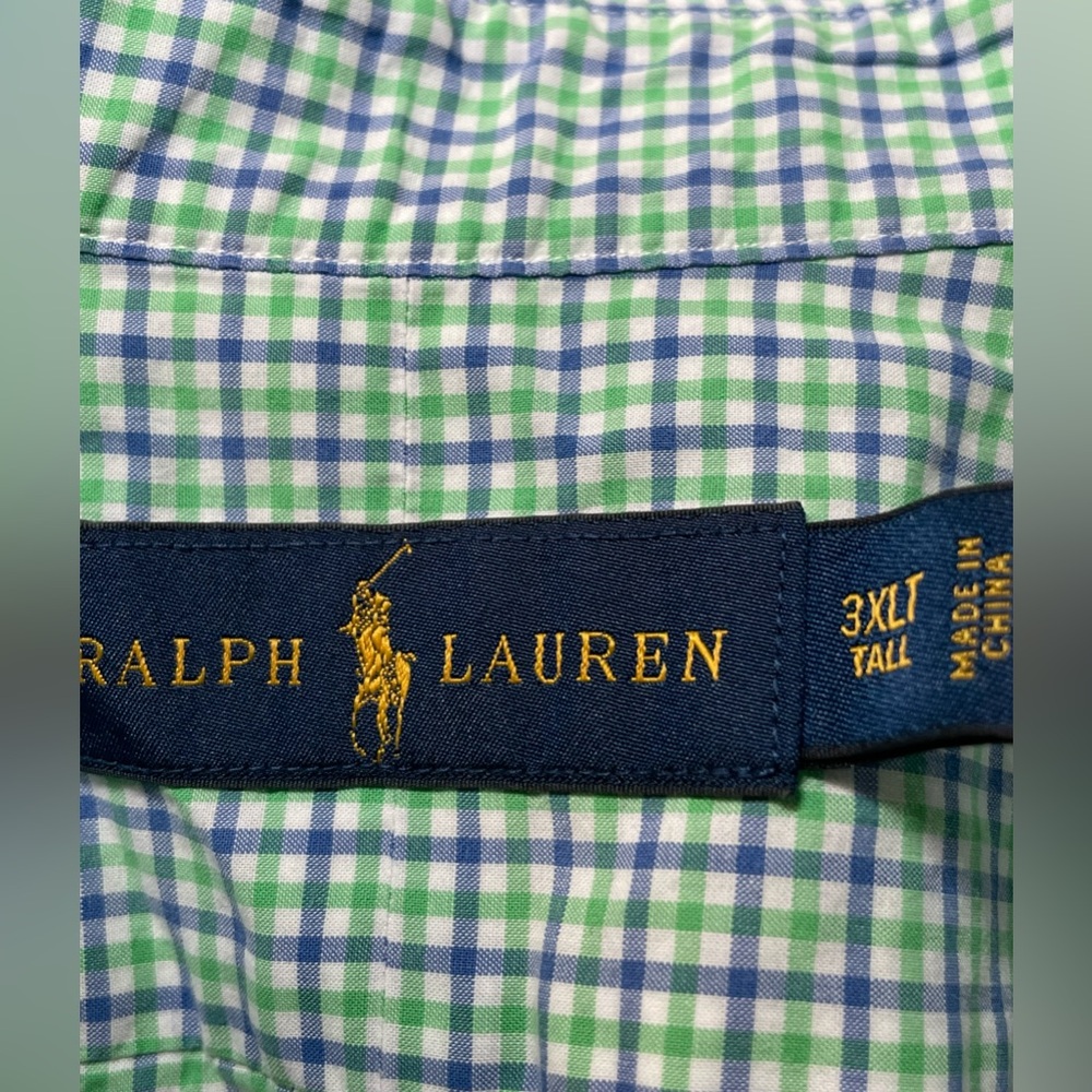 Ralph Lauren Men’s Button Down Flannel - Picture 7 of 8
